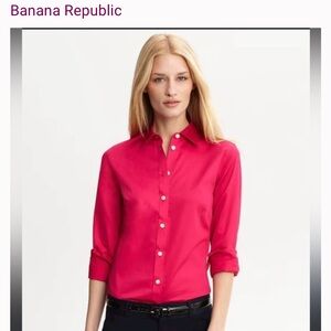 Banana Republic Non Iron Sateen Shirt